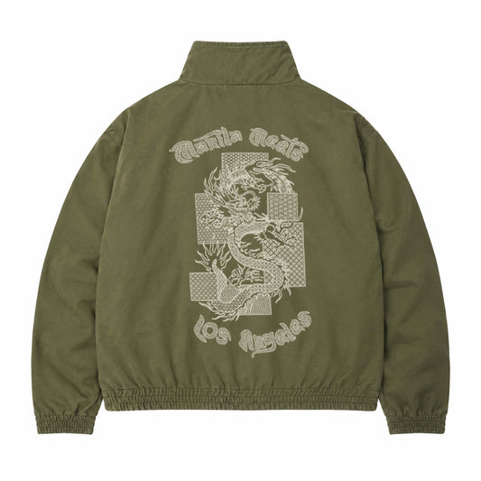 "YEAR OF THE DRAGON" M+ "WAGWAN" JACKET IN OLIVE