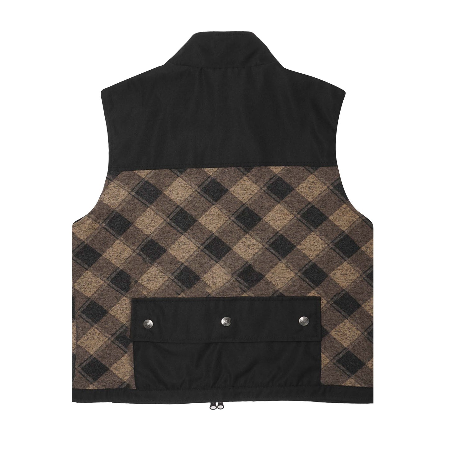 LAKESIDE VEST IN TUSCAN PLAID