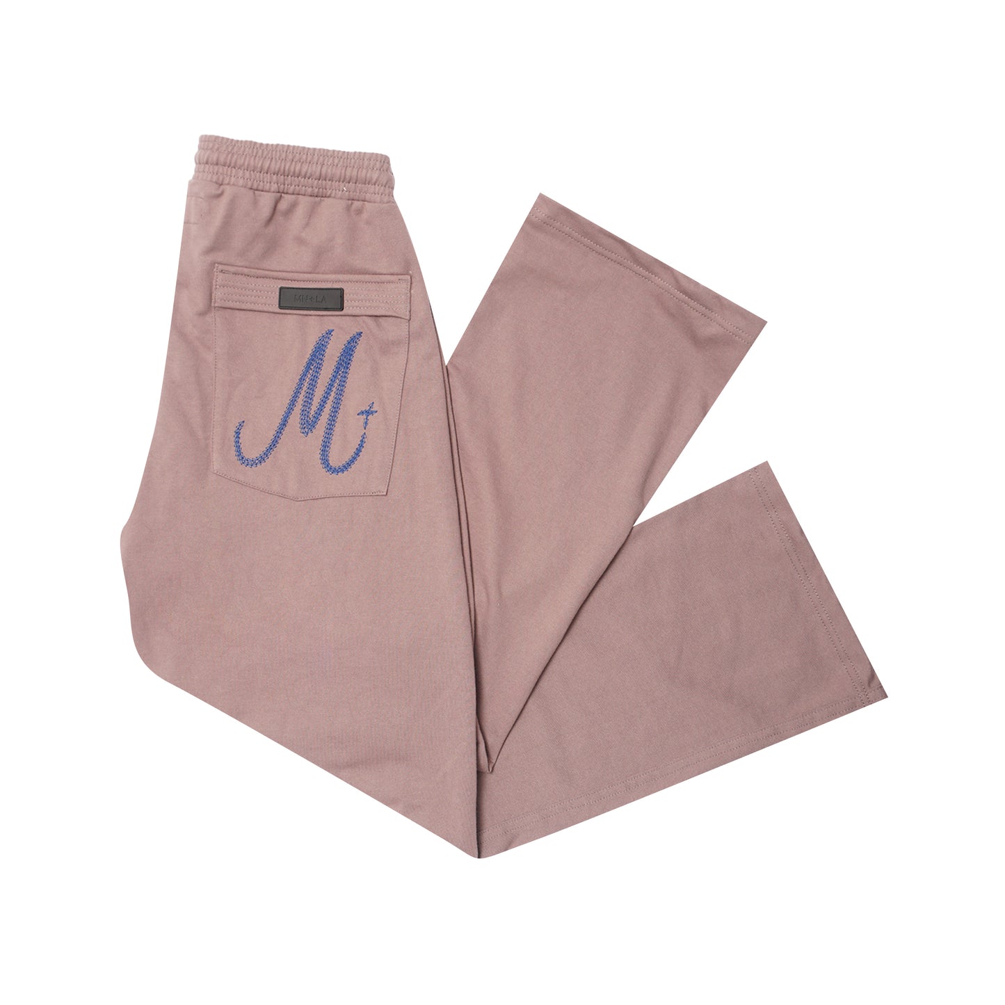 M+ BOOTCUT PANTS IN MAUVE