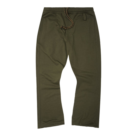 M+ BOOTCUT PANTS IN OLIVE