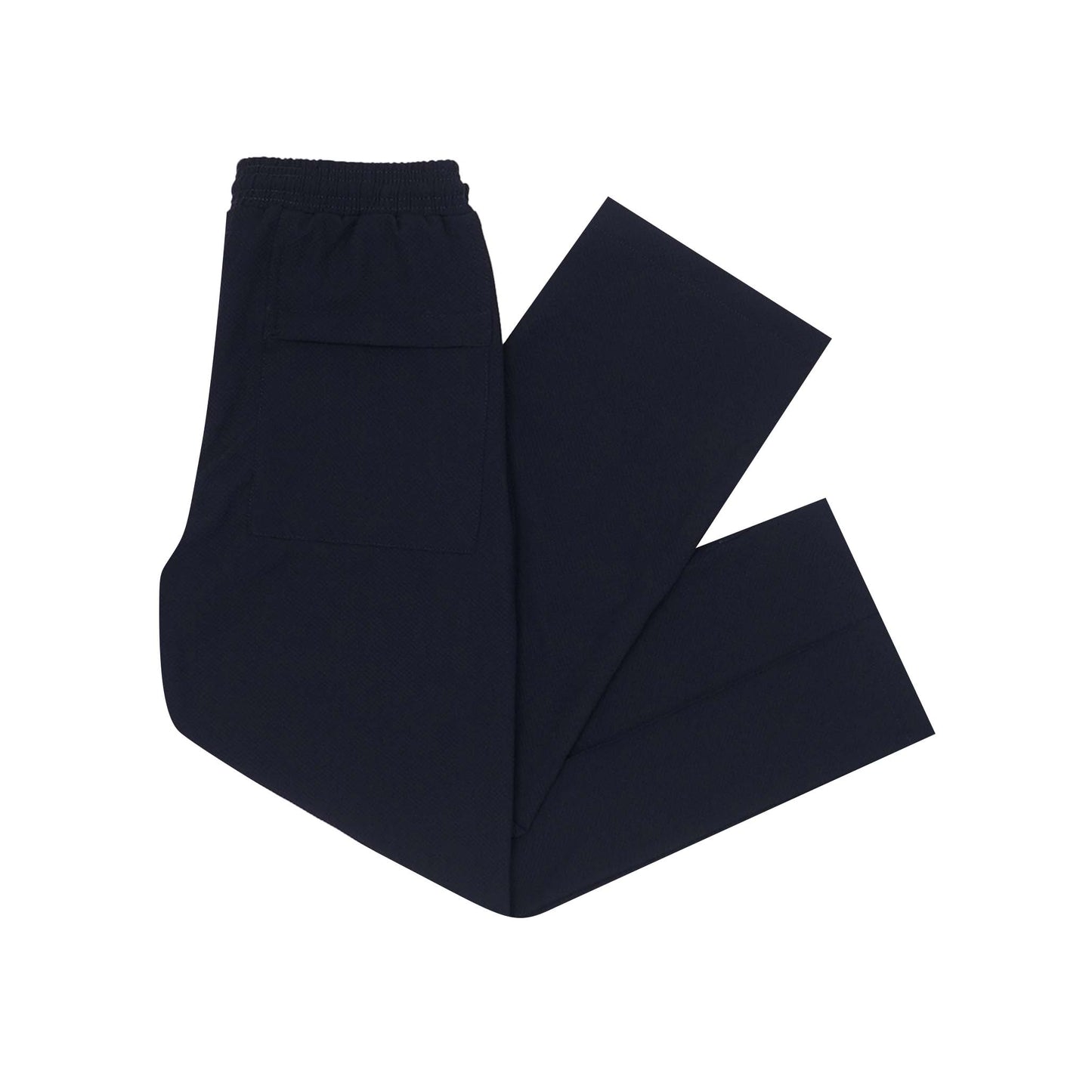 PLEATED BOOTCUT PANTS IN HALE