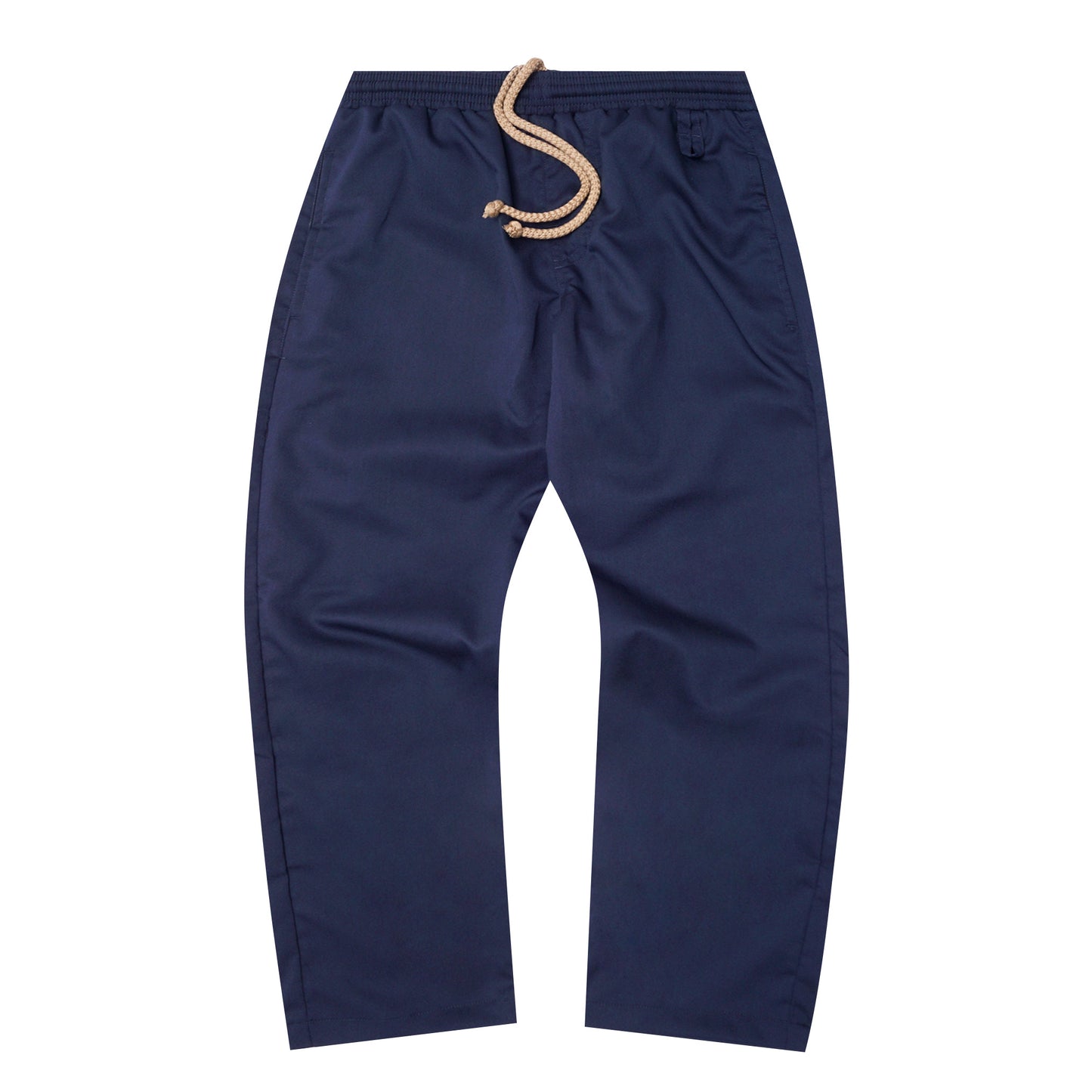 CROPPED WIDE PANTS IN MIDNIGHT BLUE