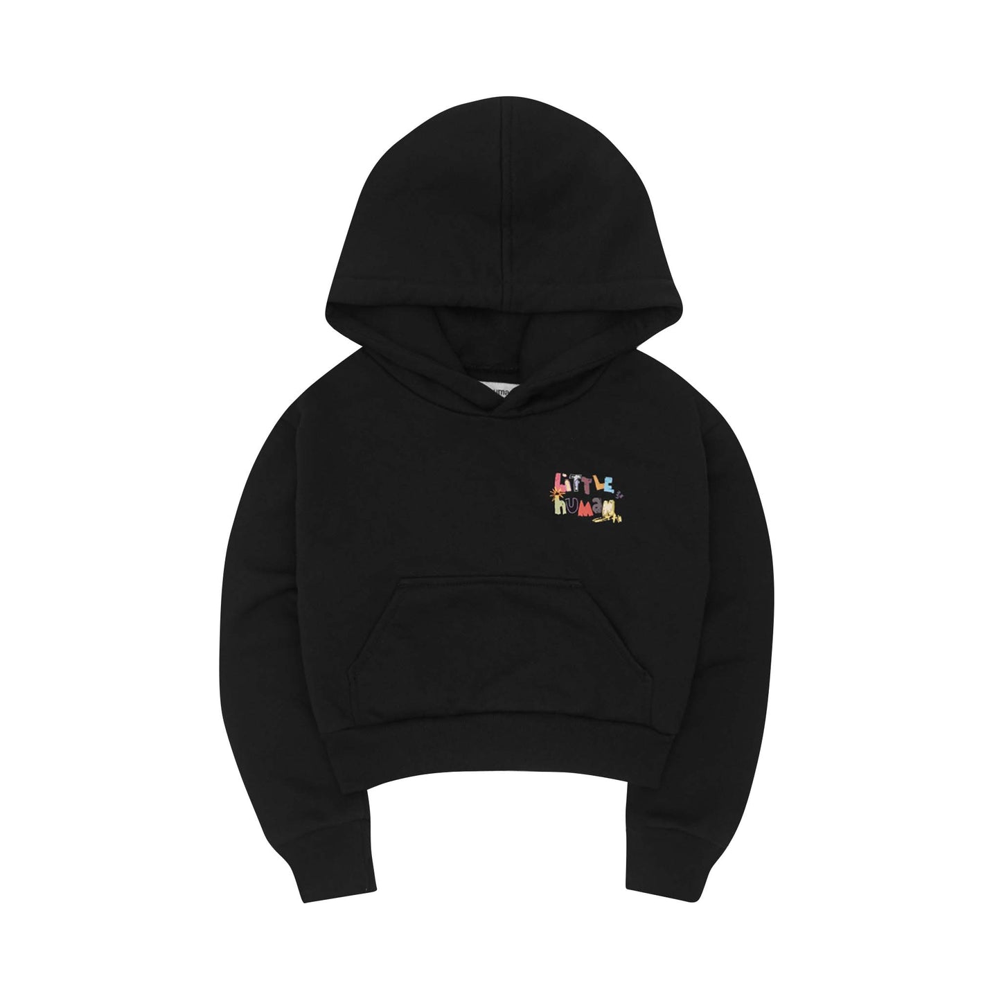 "CRAYONS" LITTLE HUMAN™ HOODIE IN ANTHRACITE