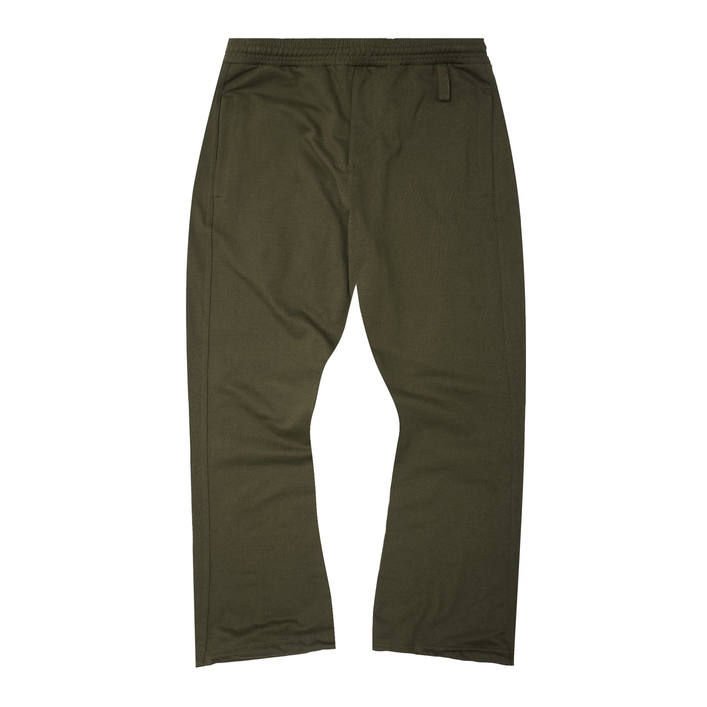 M+ BOOTCUT PANTS IN OLIVE