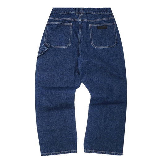 DOUBLE KNEE CRAFT PANTS IN TRUE BLUE