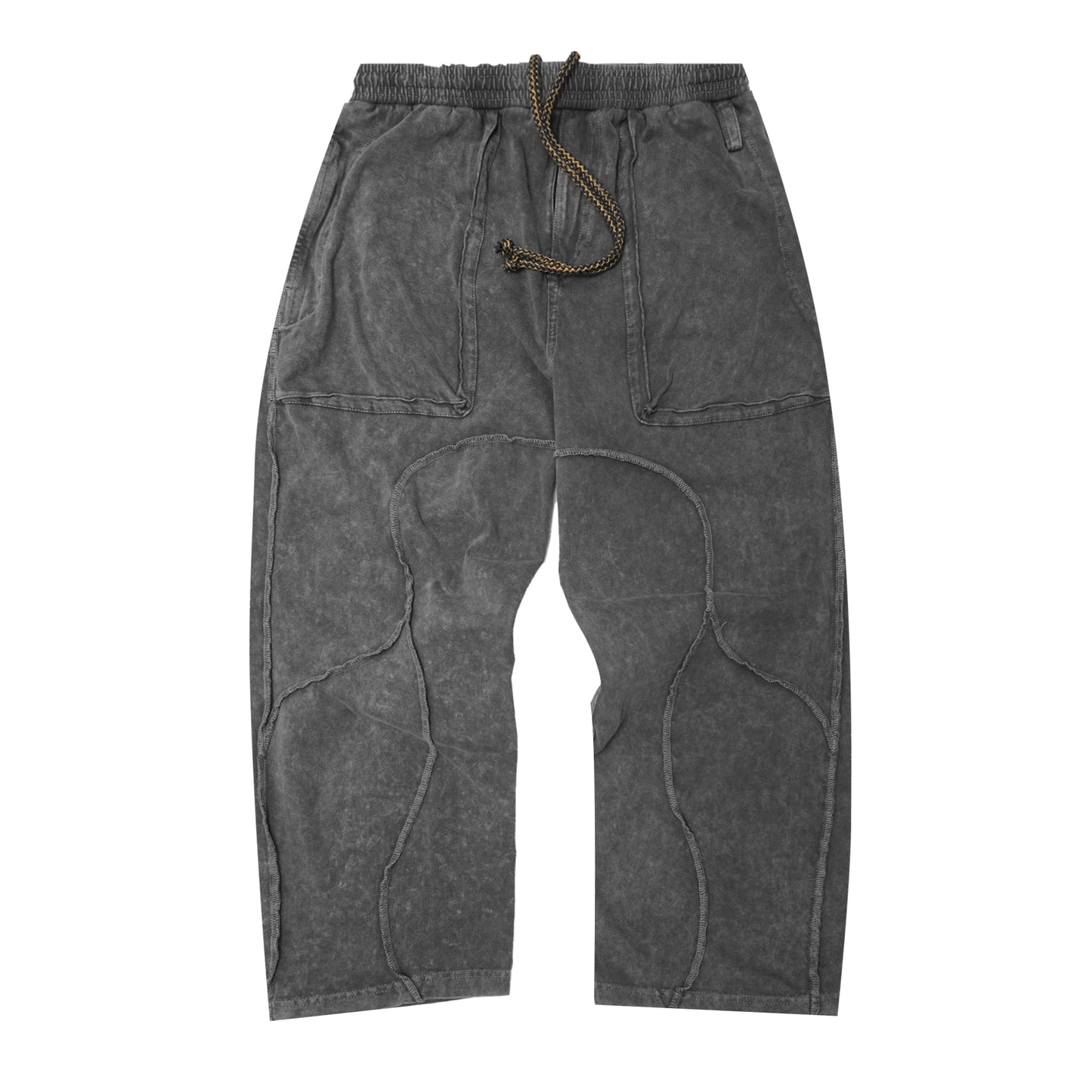 M+ VEINS PANTS IN DARK CEMENT