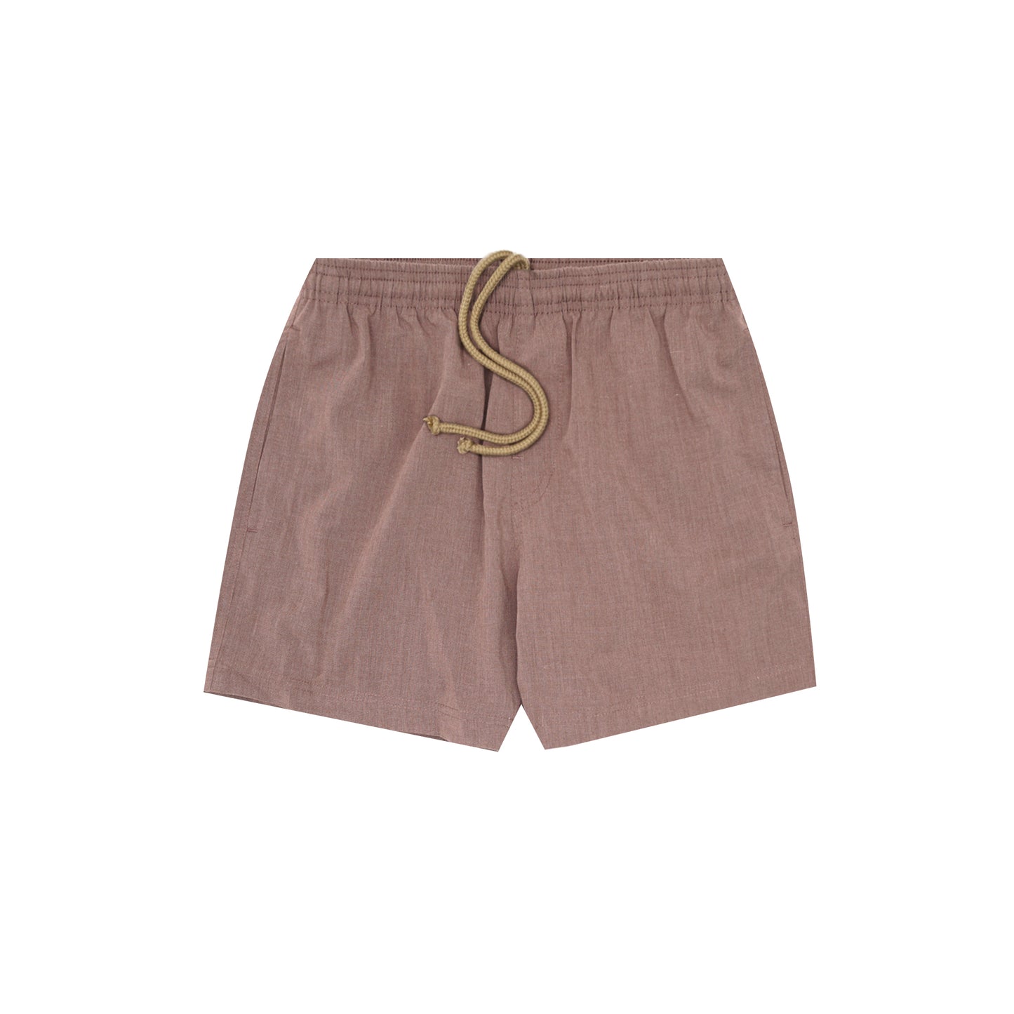 WOVEN HOUSE SHORTS IN DESERT CORAL