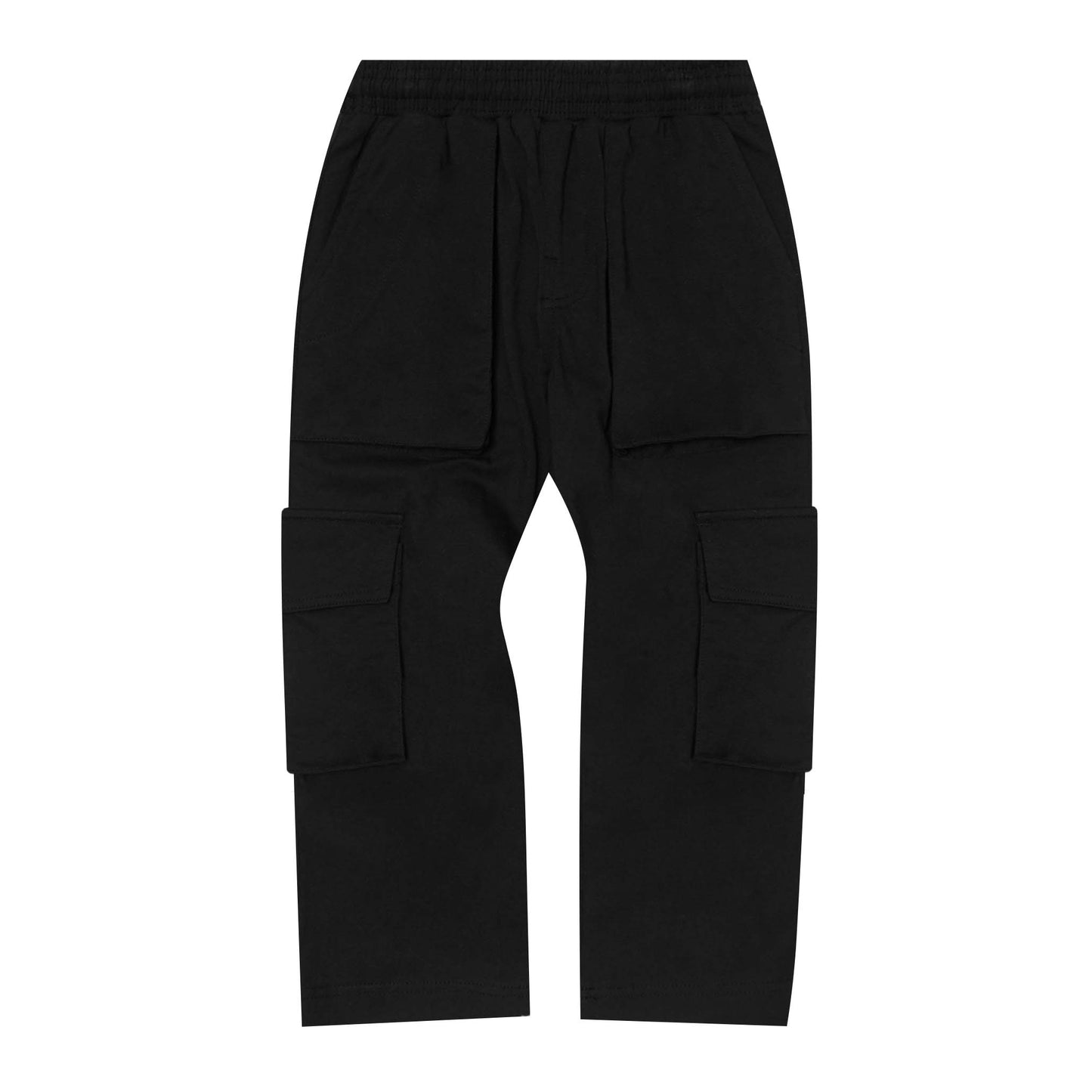 "PAINT SPLAT" LITTLE HUMAN™ CARGO PANTS IN CAVIAR