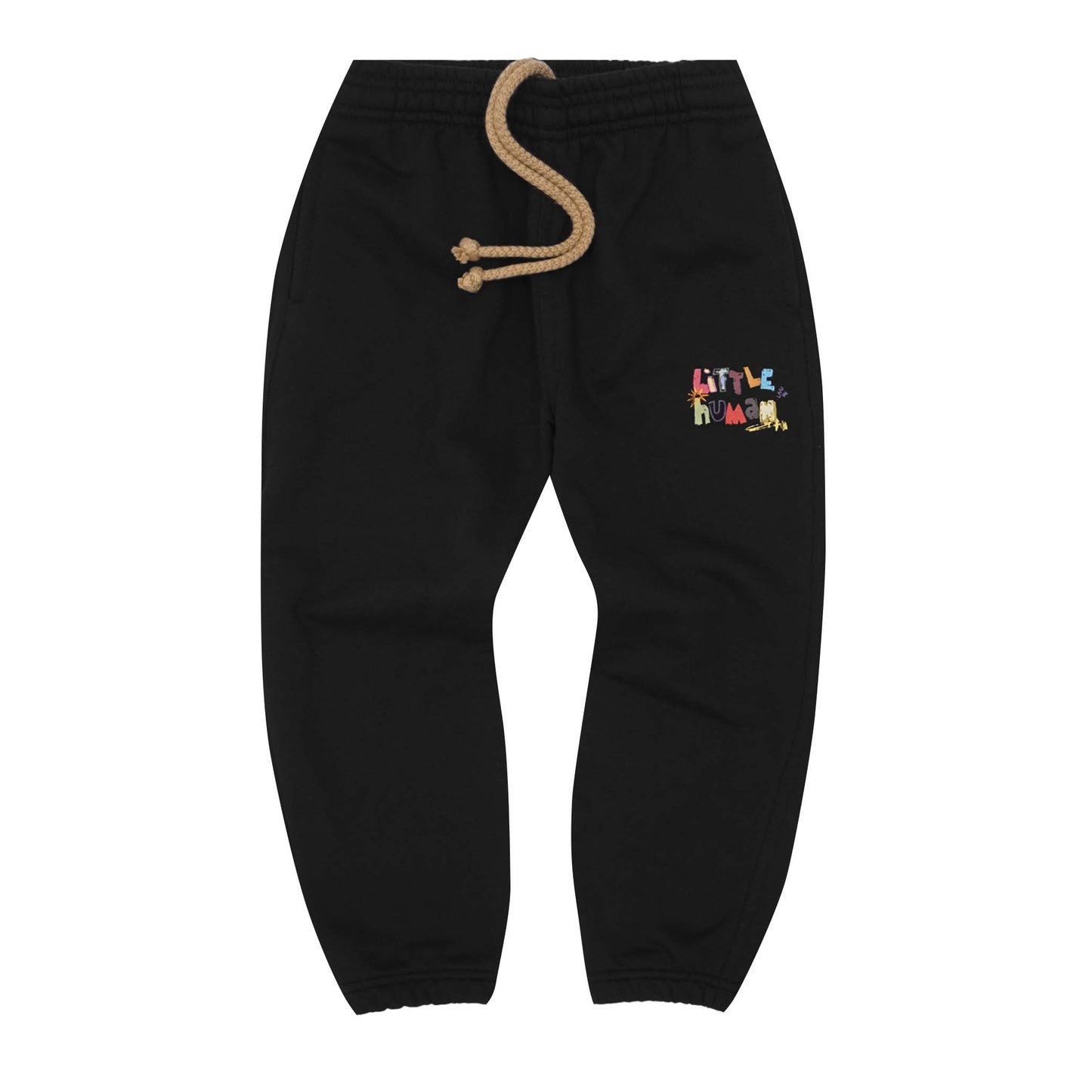 "CRAYONS" LITTLE HUMAN™ SWEATPANTS IN ANTHRACITE