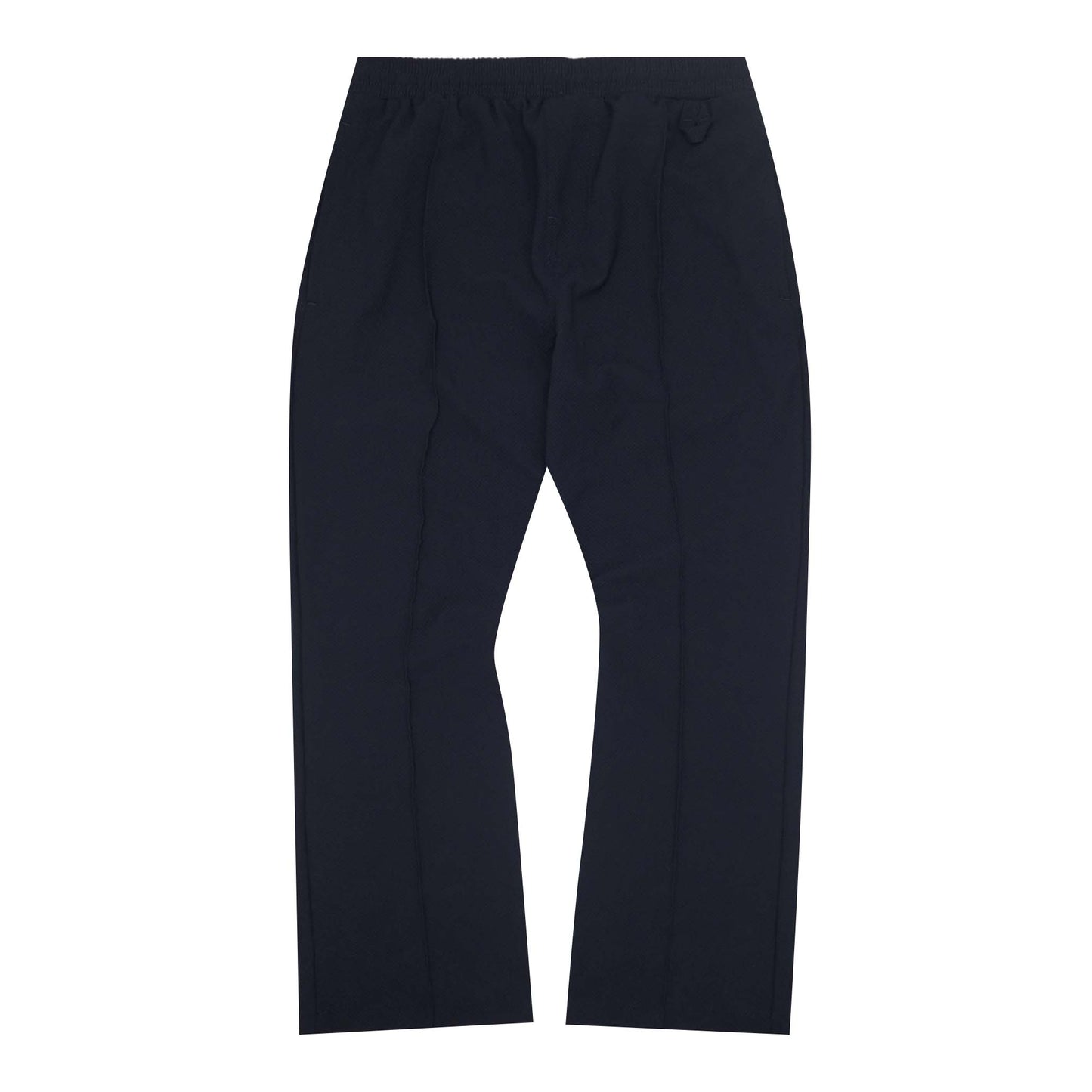 PLEATED BOOTCUT PANTS IN HALE