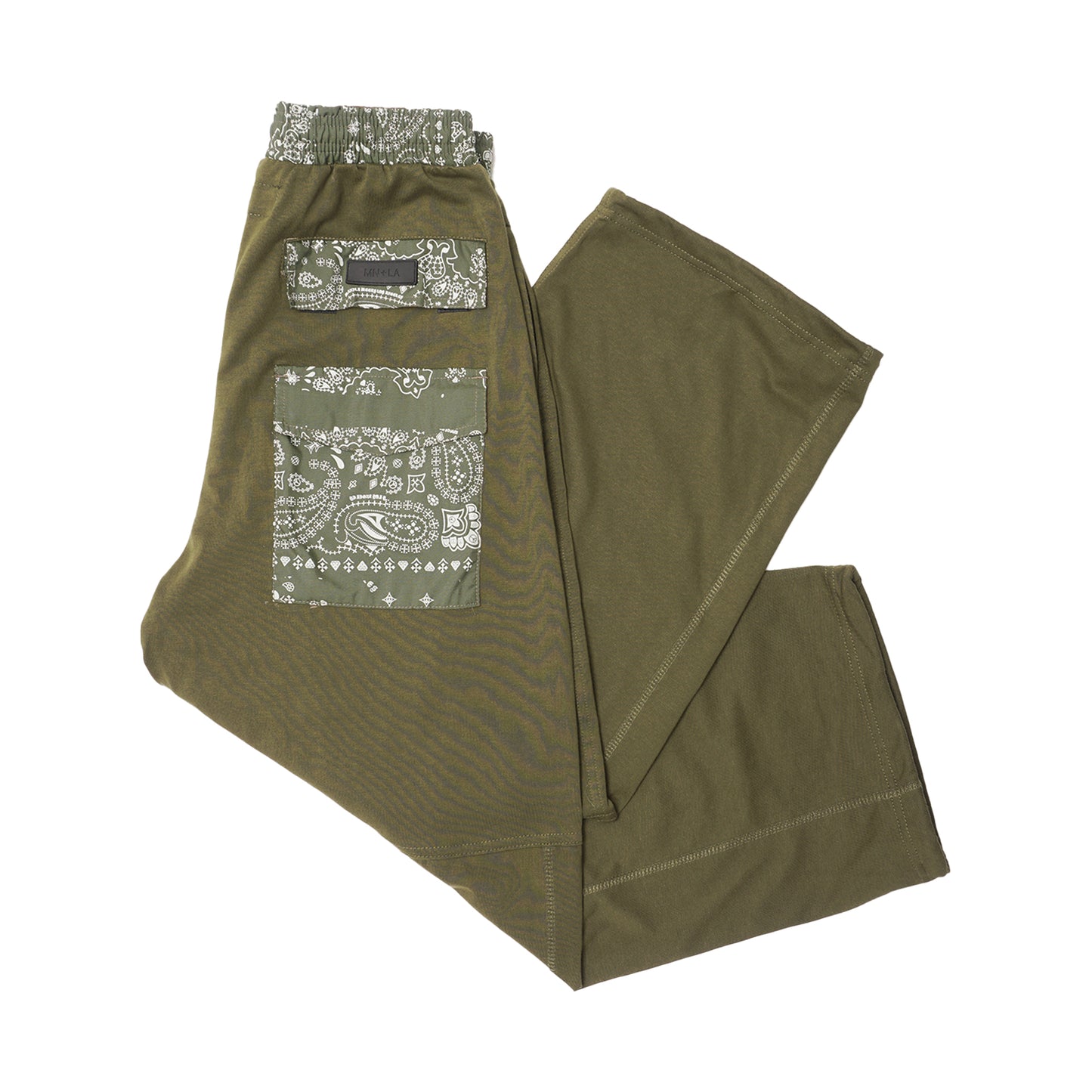 NEEDLEWORK PANTS IN FERN