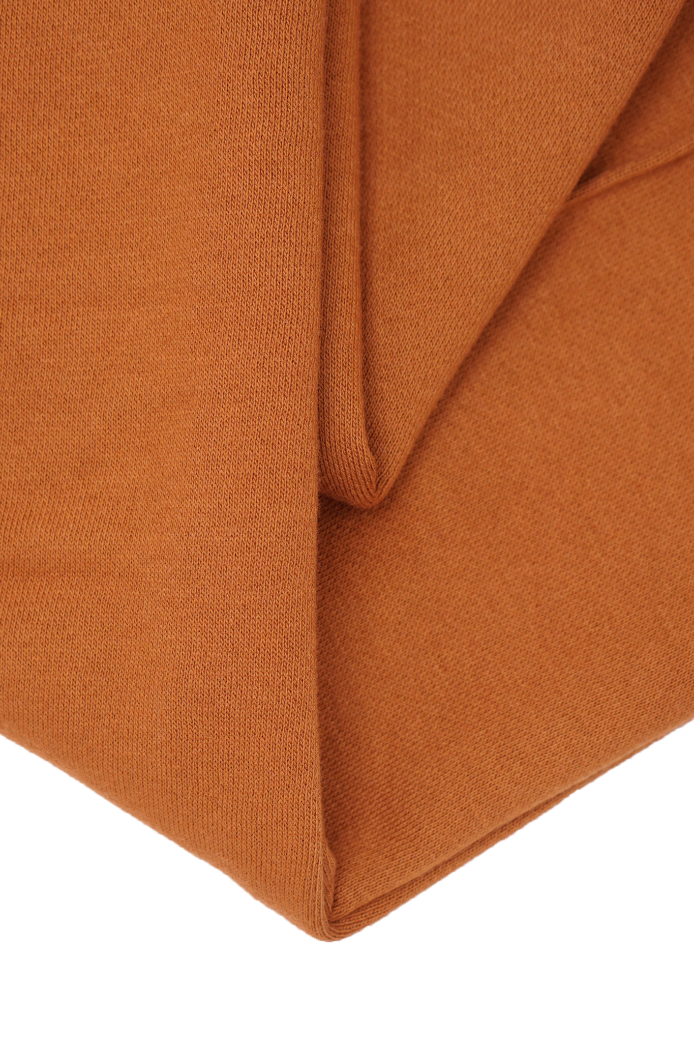 PLEATED WIDE LOUNGE PANTS IN TANGERINE
