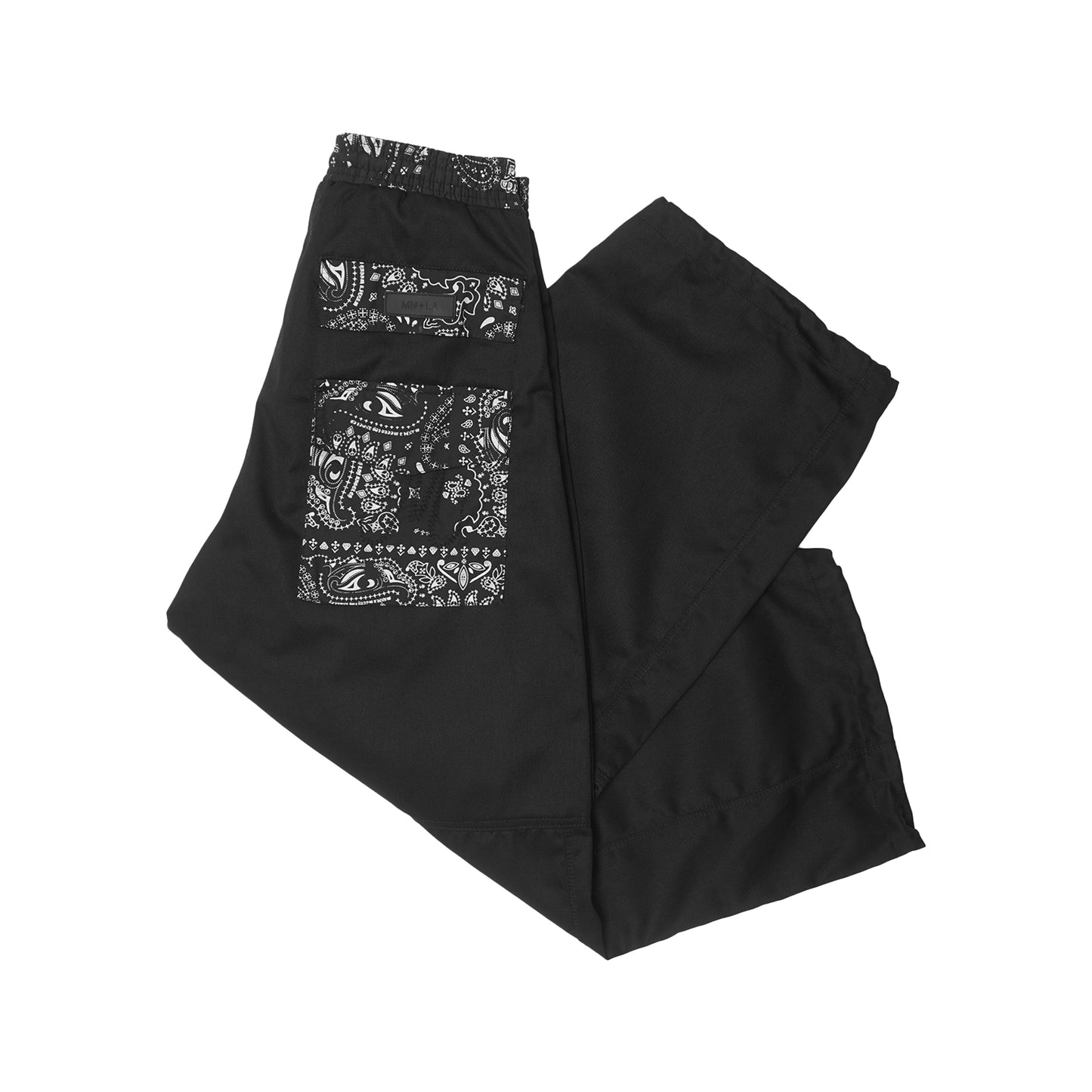 M+ NEEDLEWORK PANTS IN ANTHRACITE