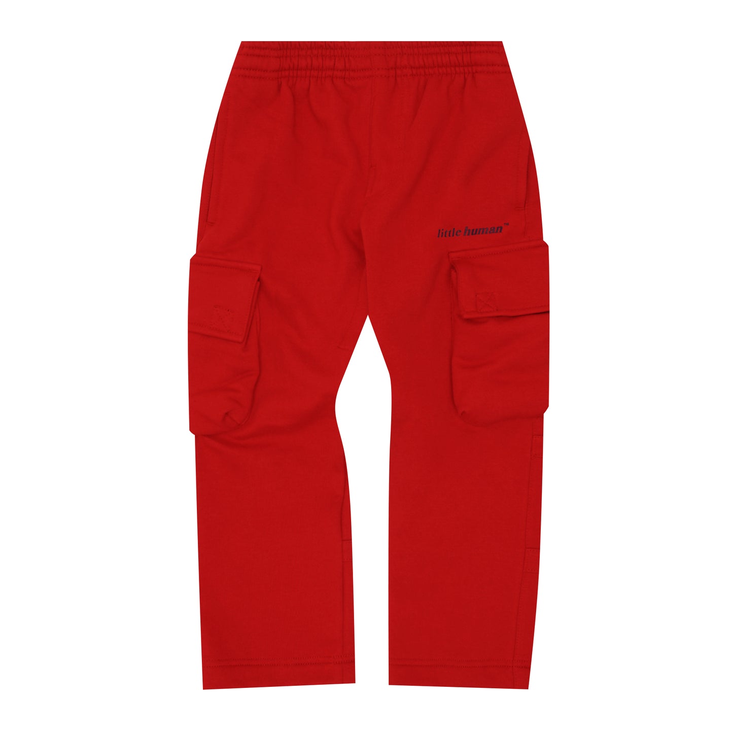 LITTLE HUMAN™ CARGO LOUNGE PANTS IN FADED RED
