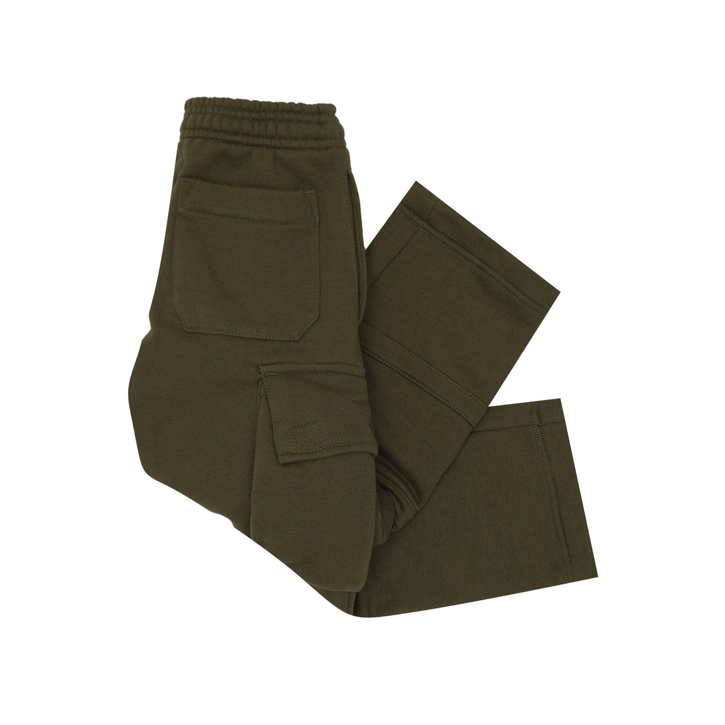LITTLE HUMAN™ CARGO LOUNGE PANTS IN OLIVE
