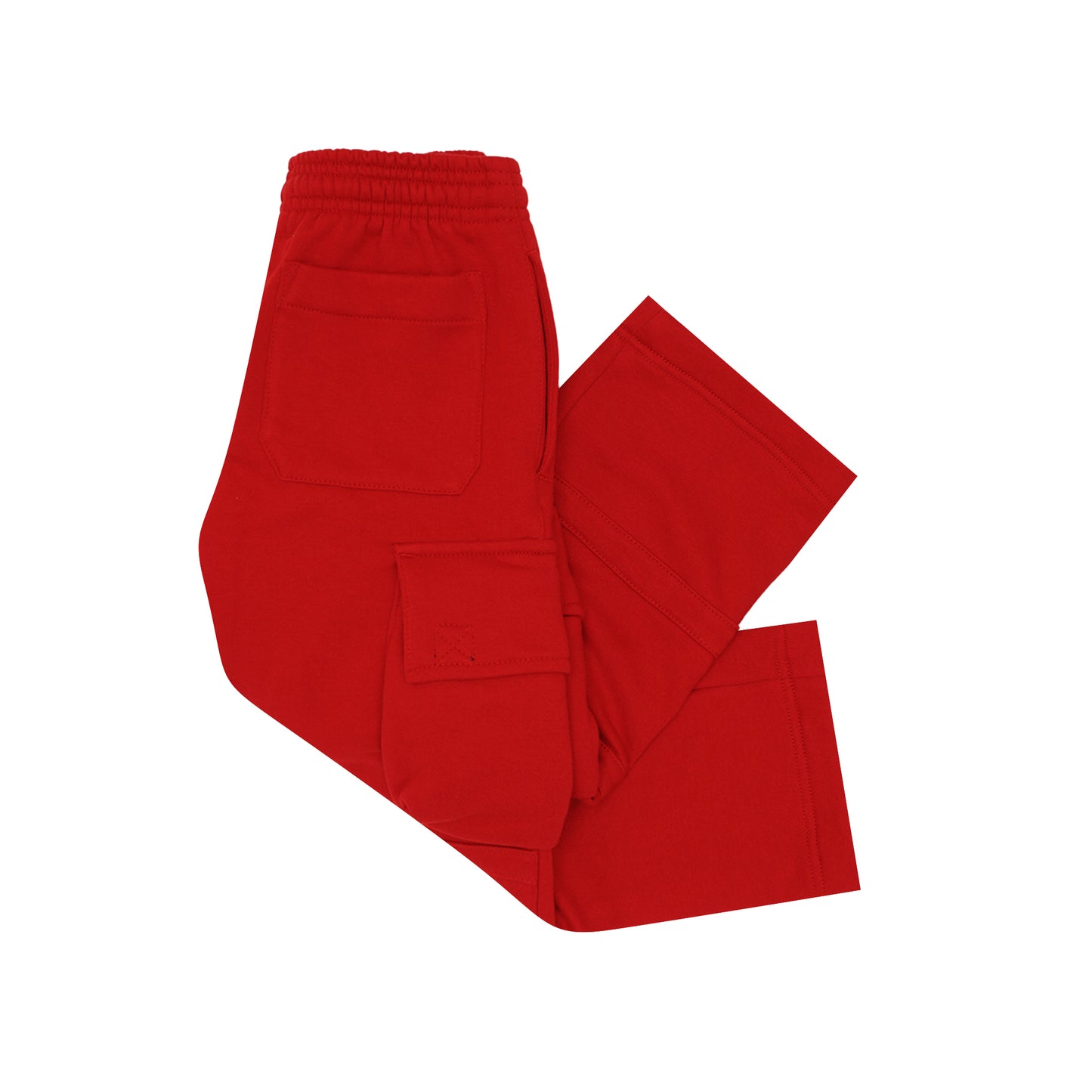 LITTLE HUMAN™ CARGO LOUNGE PANTS IN FADED RED