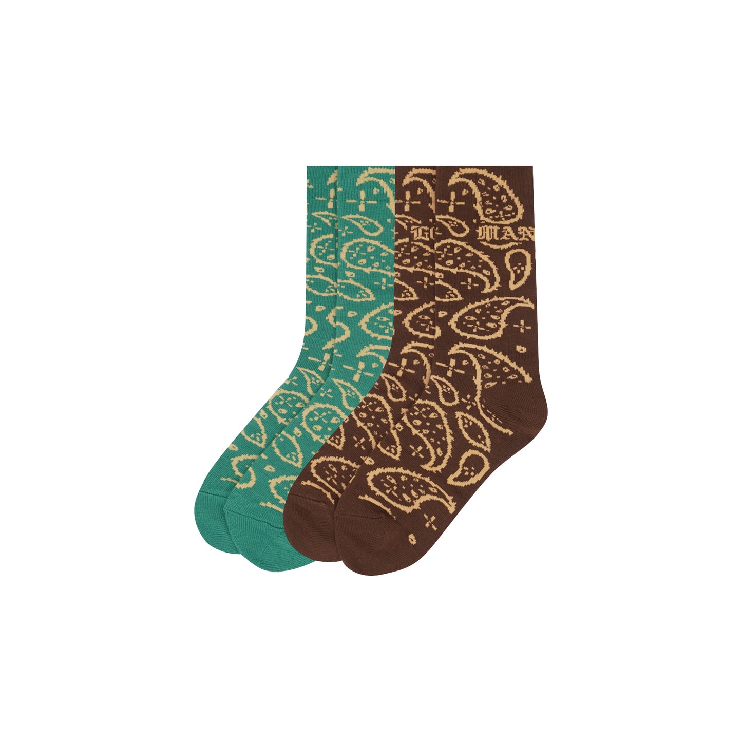 "PERSIAN PAISLEY" SOCK BUNDLE A