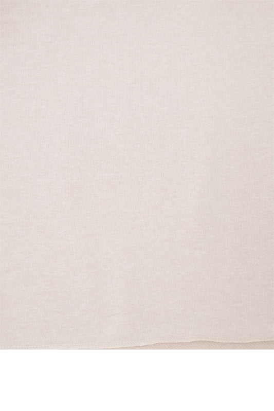 CUTOFF MILITIA SWEATSHIRT IN FOSSIL