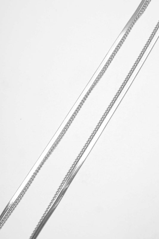 METEORITE W/ DUAL CHAIN