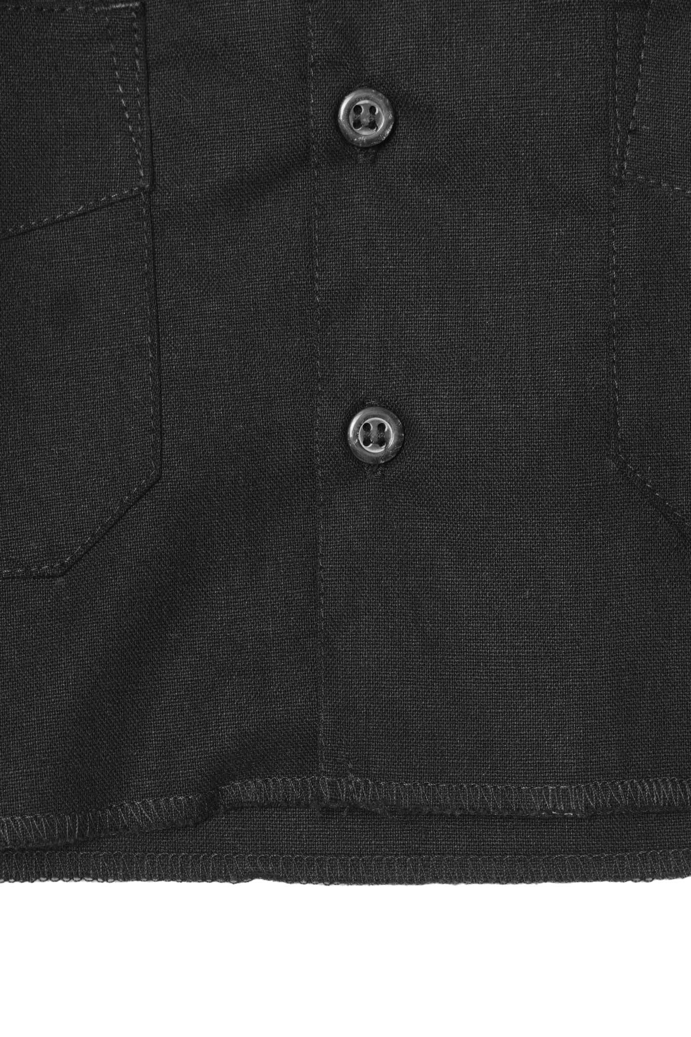 LITTLE HUMAN™ 4 POCKET CUBAN SHIRT IN ANTHRACITE