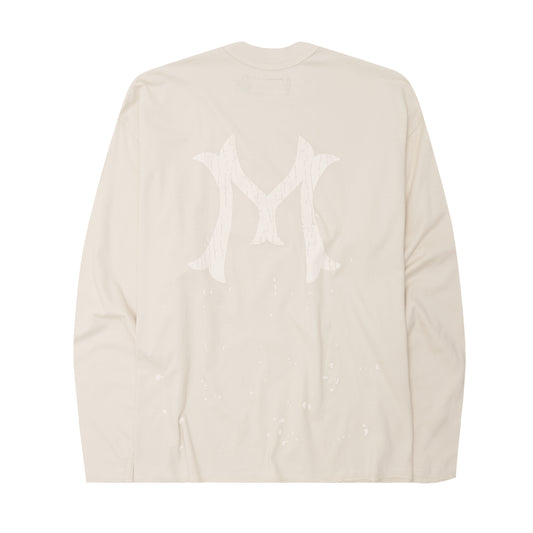 "HITTER" LONGSLEEVE TEE V3 IN WHITE