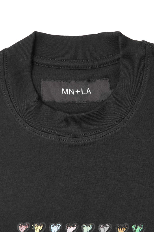 "INCREASE THE PEACE" TEE IN CAVIAR