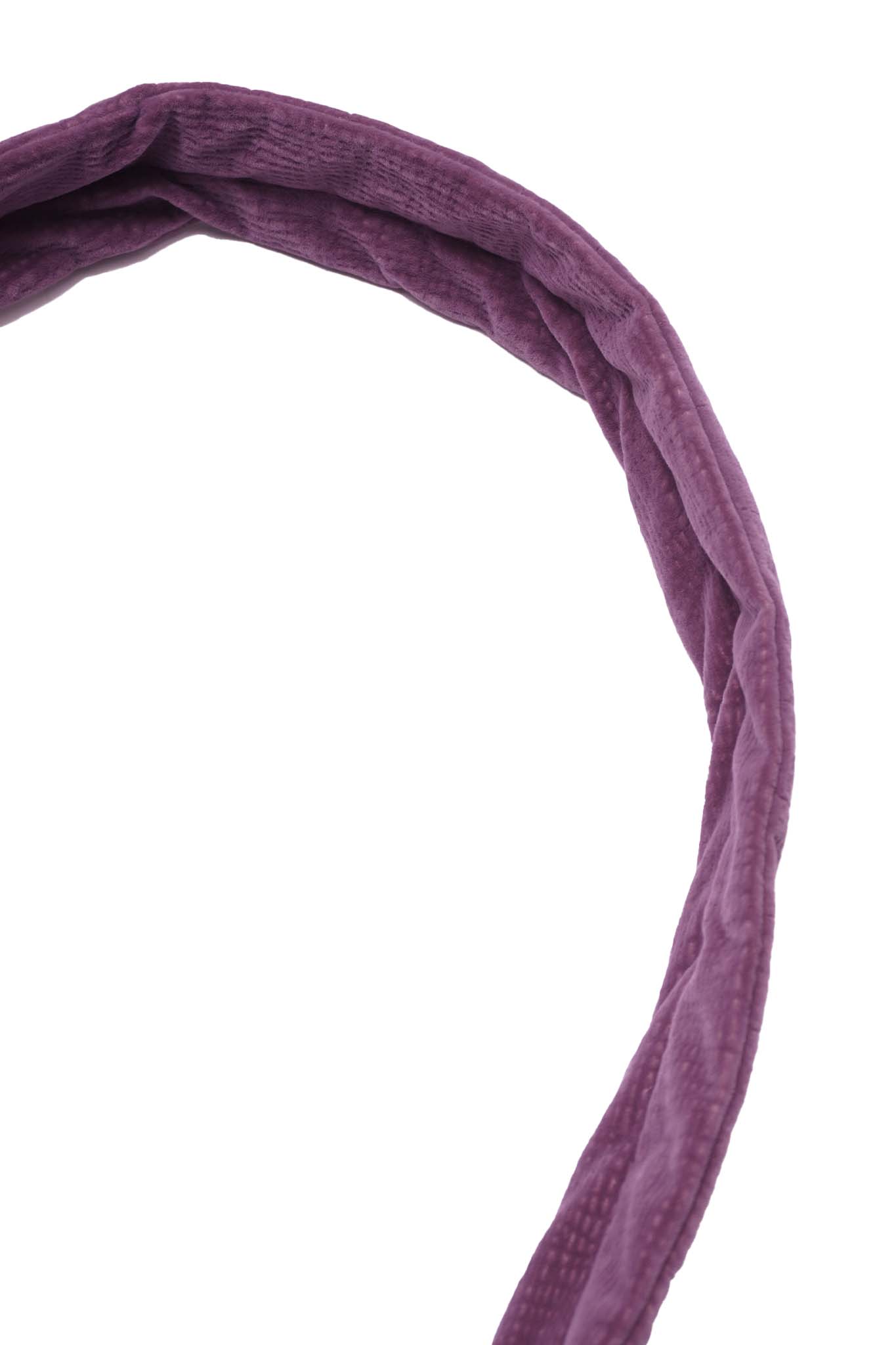 "FLOW" CROSS BAG IN TYRIAN PURPLE