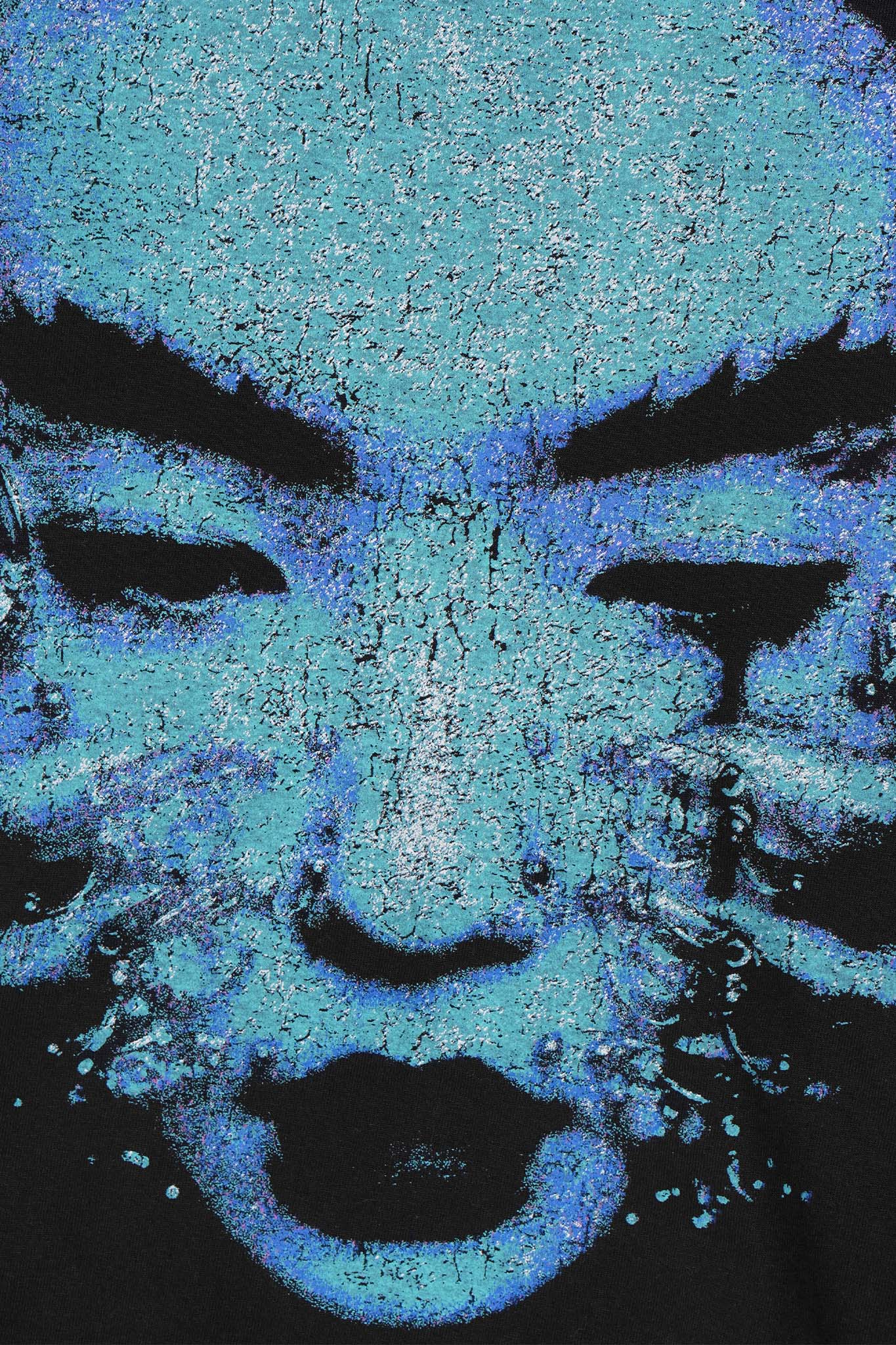 "TEARS IN THE RAIN" TEE IN CAVIAR