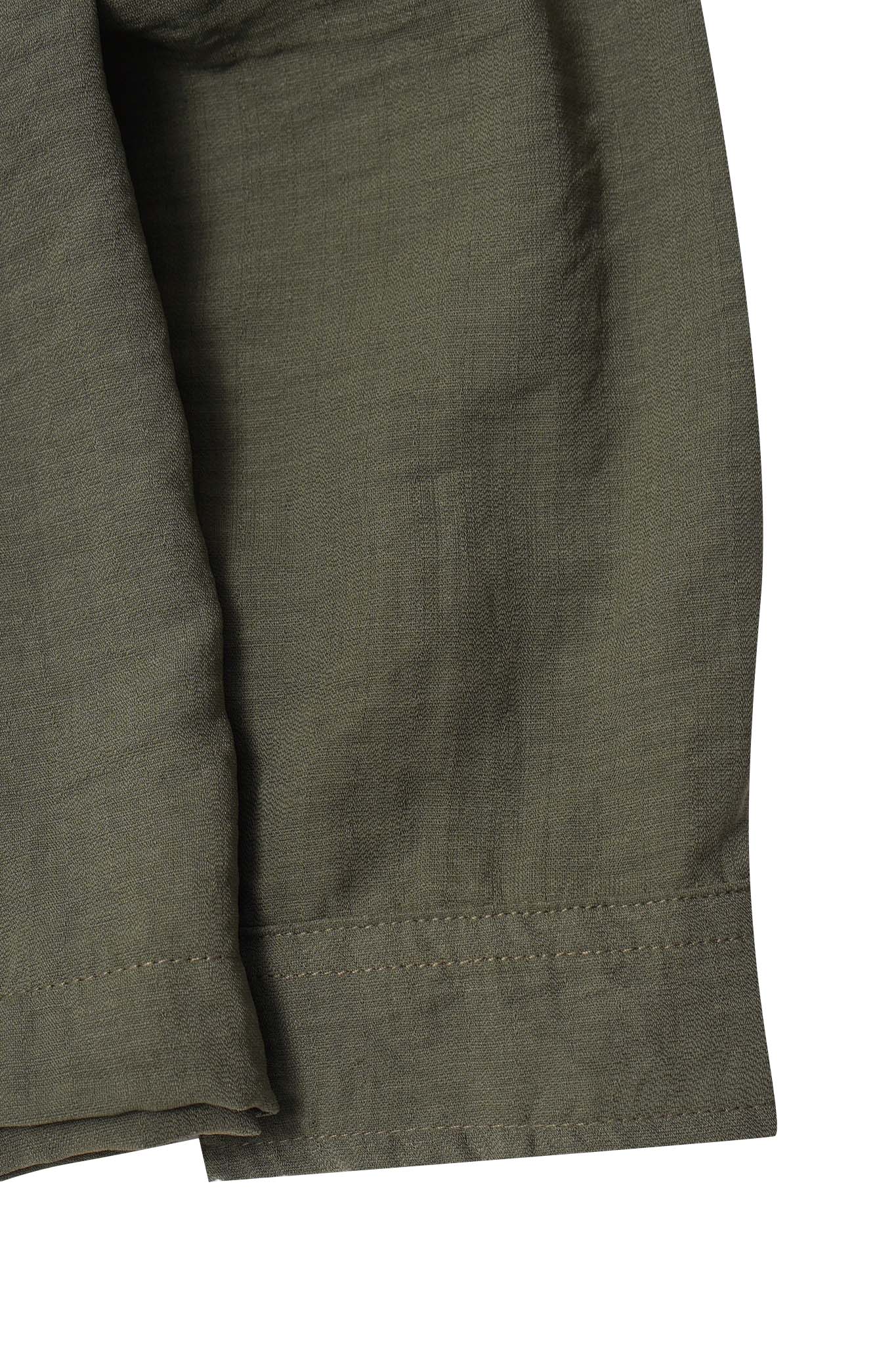 MANDARIN L/S SHIRT IN SAGE