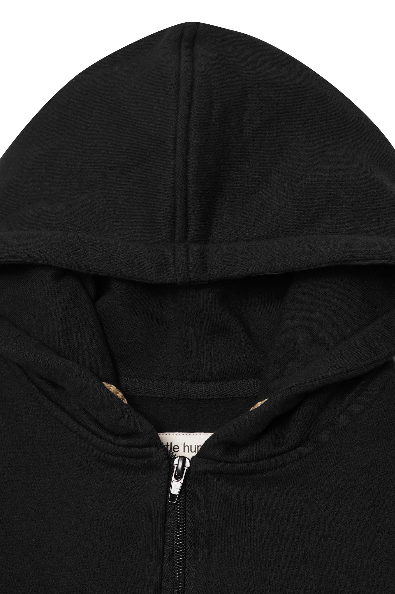 LITTLE HUMAN™ ZIP HOODIE IN ANTHRACITE