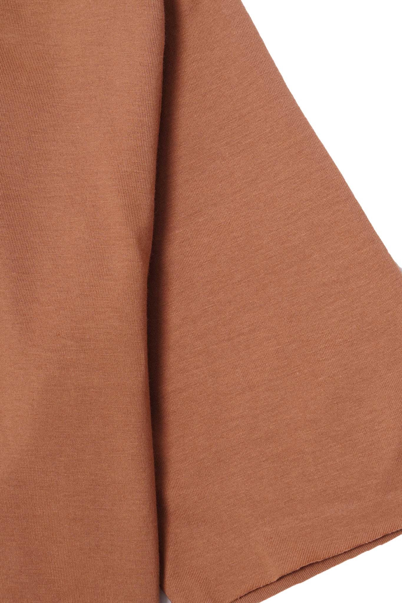 CHOP CHOP TEE IN APRICOT