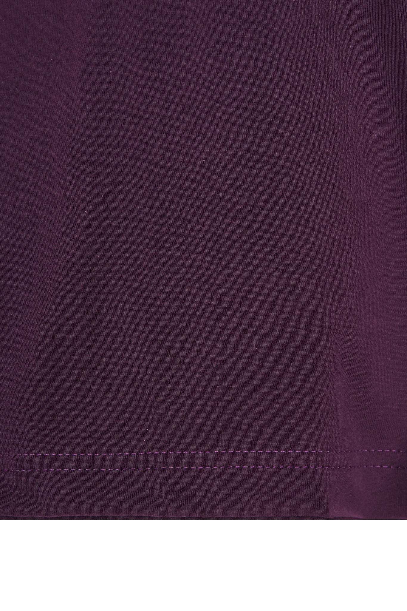 "EYES NEVER LIE" TEE IN SHADOW PURPLE