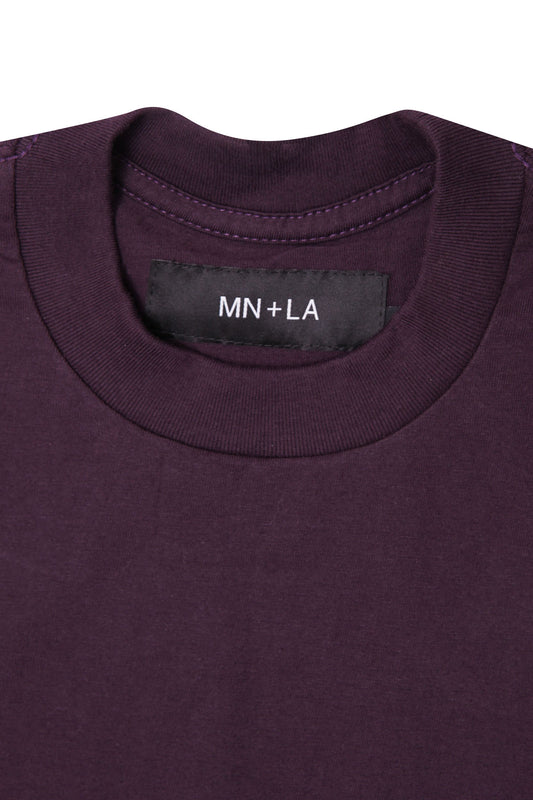 BOX TEE IN SHADOW PURPLE