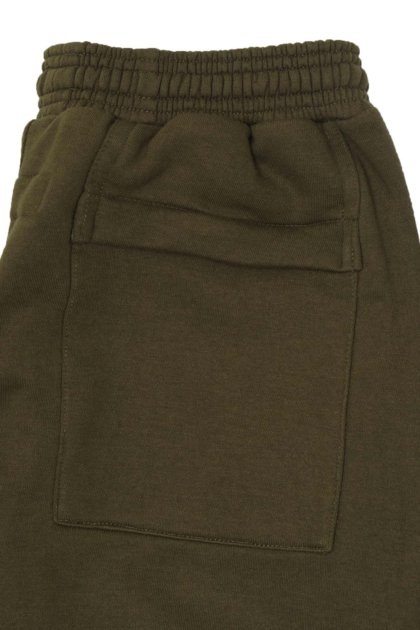 FRENCH TERRY SWEATPANTS IN OLIVE