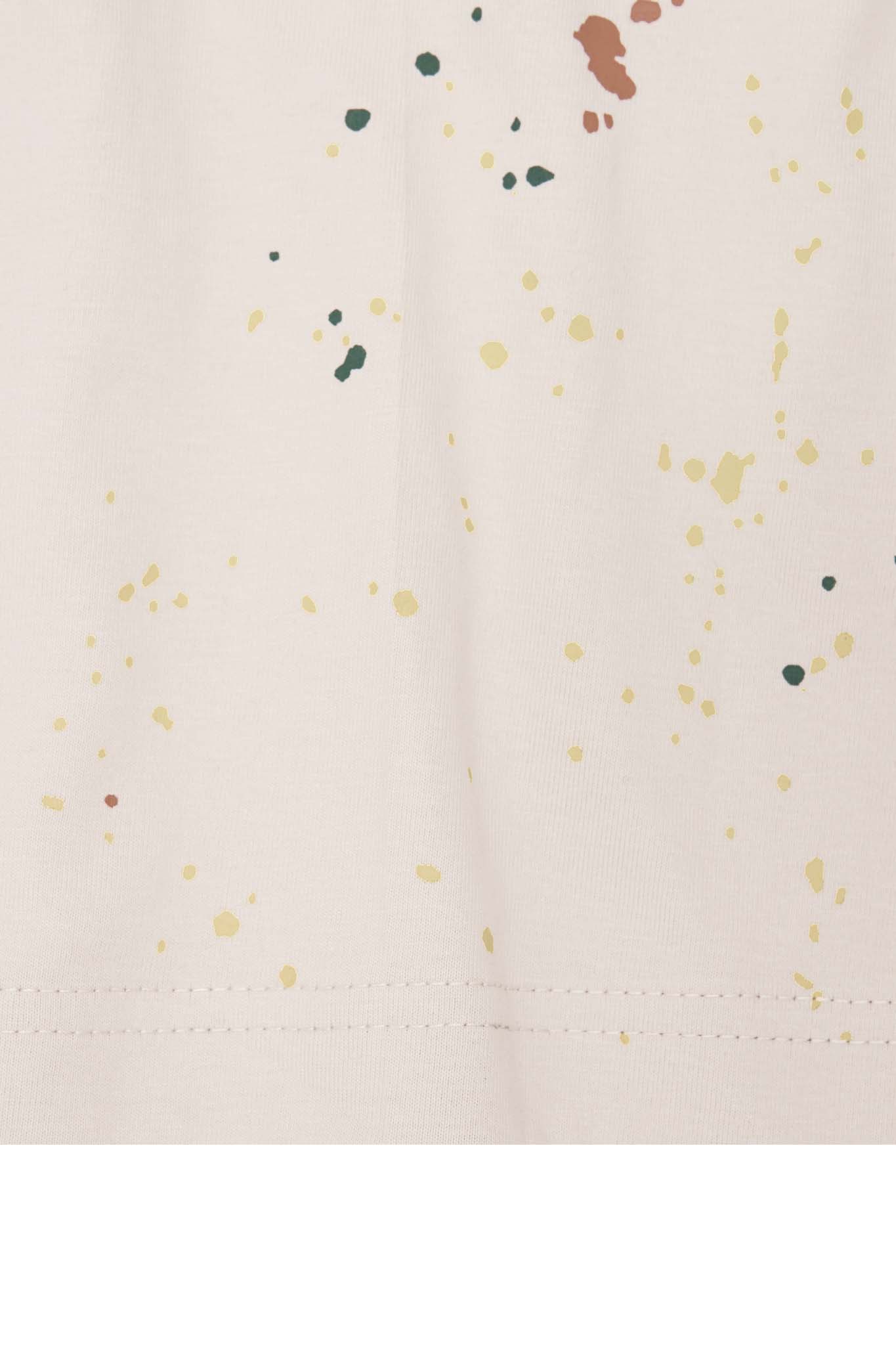 "PAINT SPLAT" LITTLE HUMAN™ TEE IN OAT