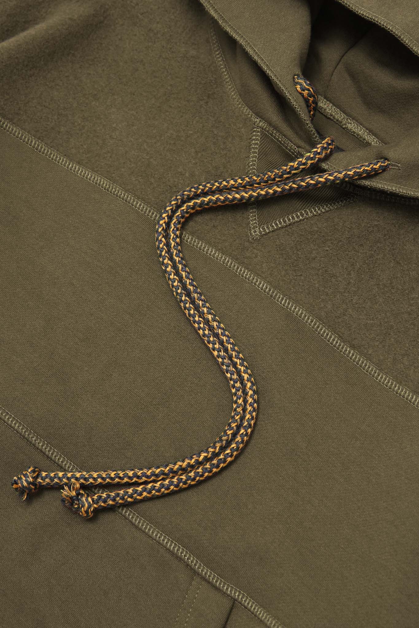 SHINOBI HOODIE IN OLIVE