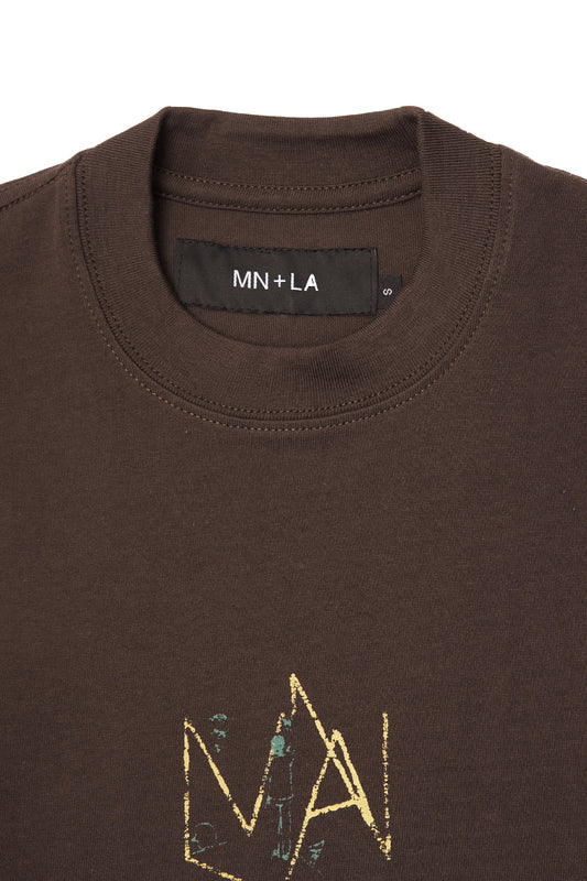 "IN MY ROOM" ULTRA HEAVY TEE IN WOOD