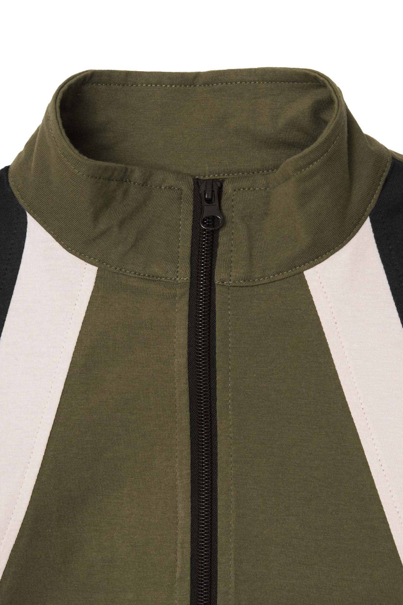 "NEEDLEWORK" LITTLE HUMAN™ JACKET IN OLIVE