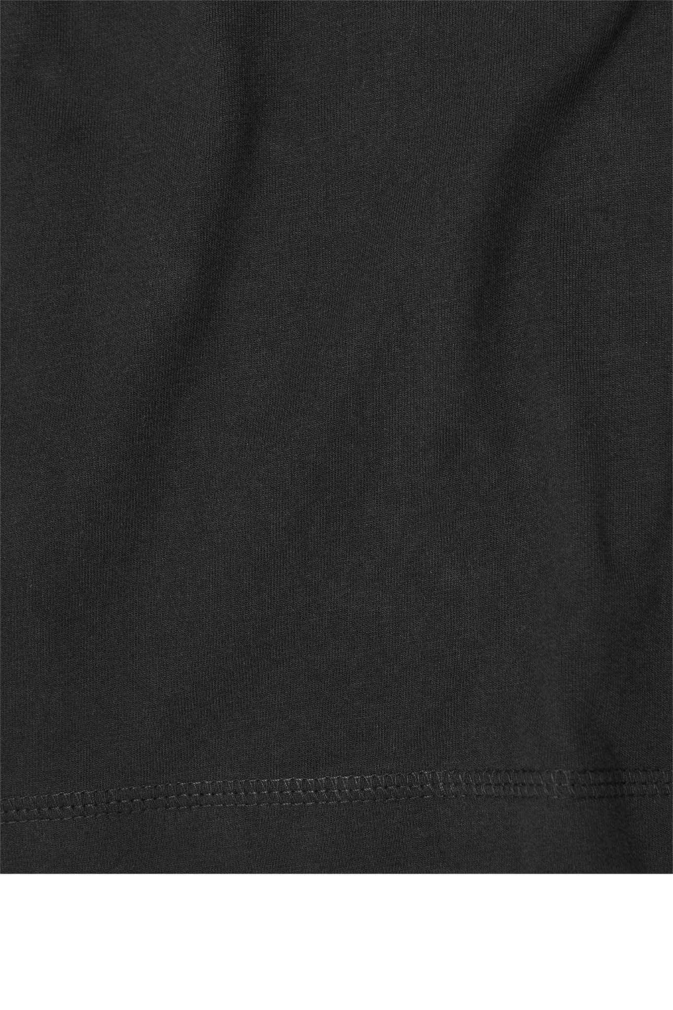LOUNGE TEE IN CAVIAR