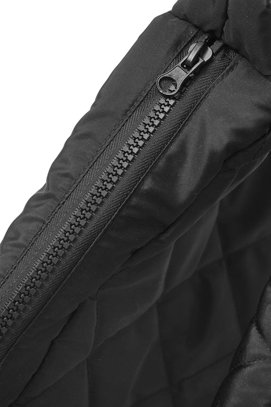 CLOUD BAG IN QUILTED RAVEN