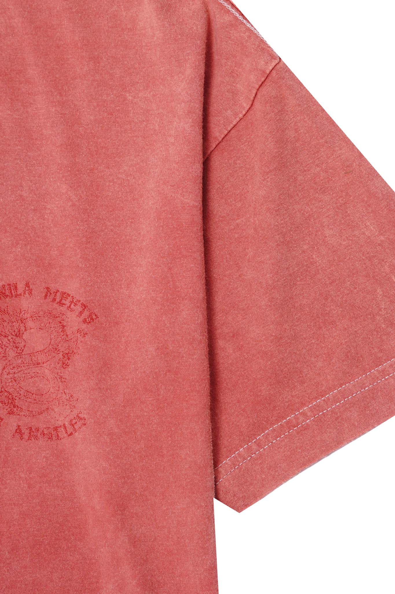 NAUGHTY N' NICE "DRAGON'S LUCK" TEE IN AMARANTH