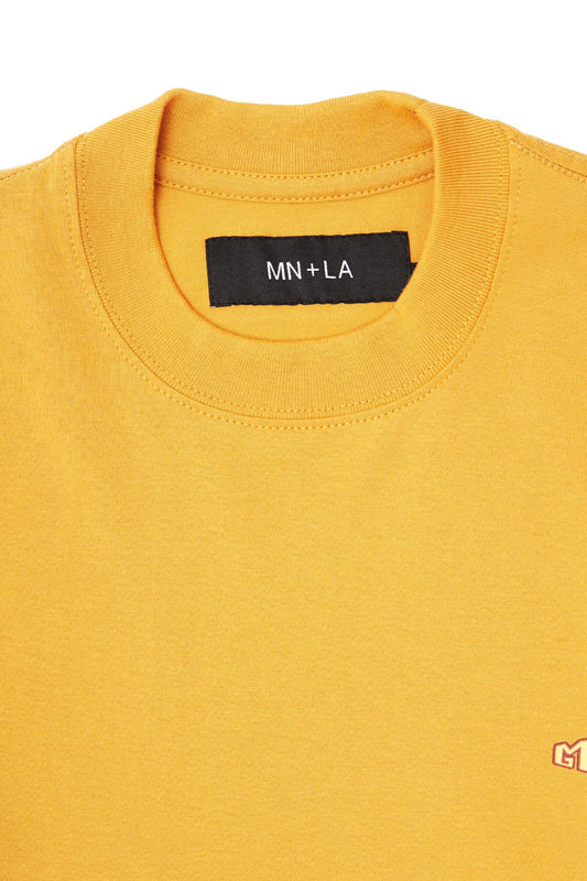 "THAI" LOGO TEE IN MUSTARD