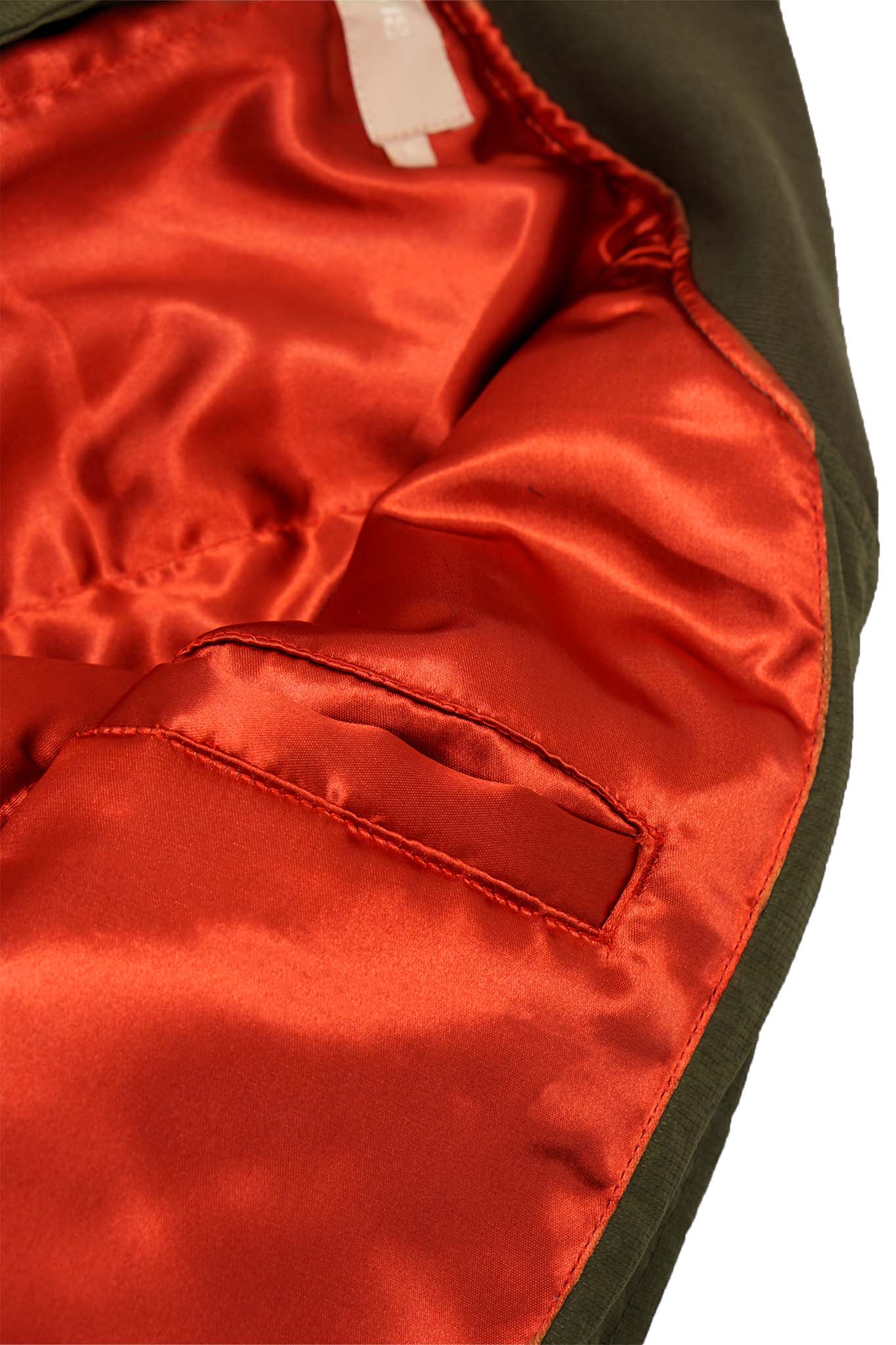 FEMME FLIGHT JACKET IN OLIVE
