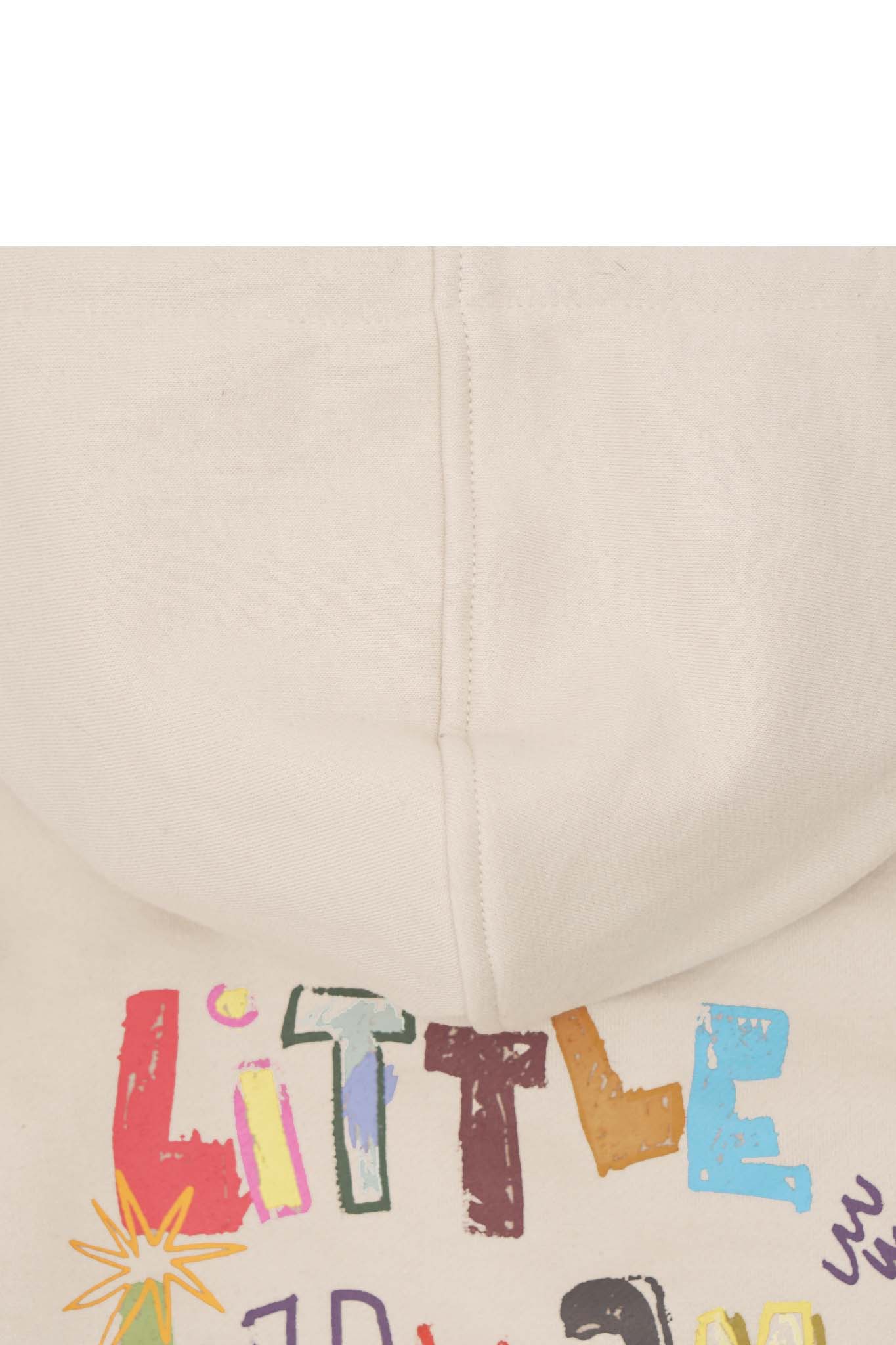 "CRAYONS" LITTLE HUMAN™ HOODIE IN OAT