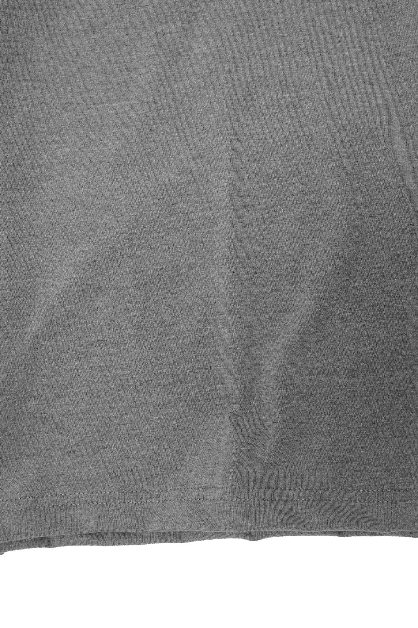 "KNUCKLEHEAD" TEE IN HEATHER GREY REFLECTIVE