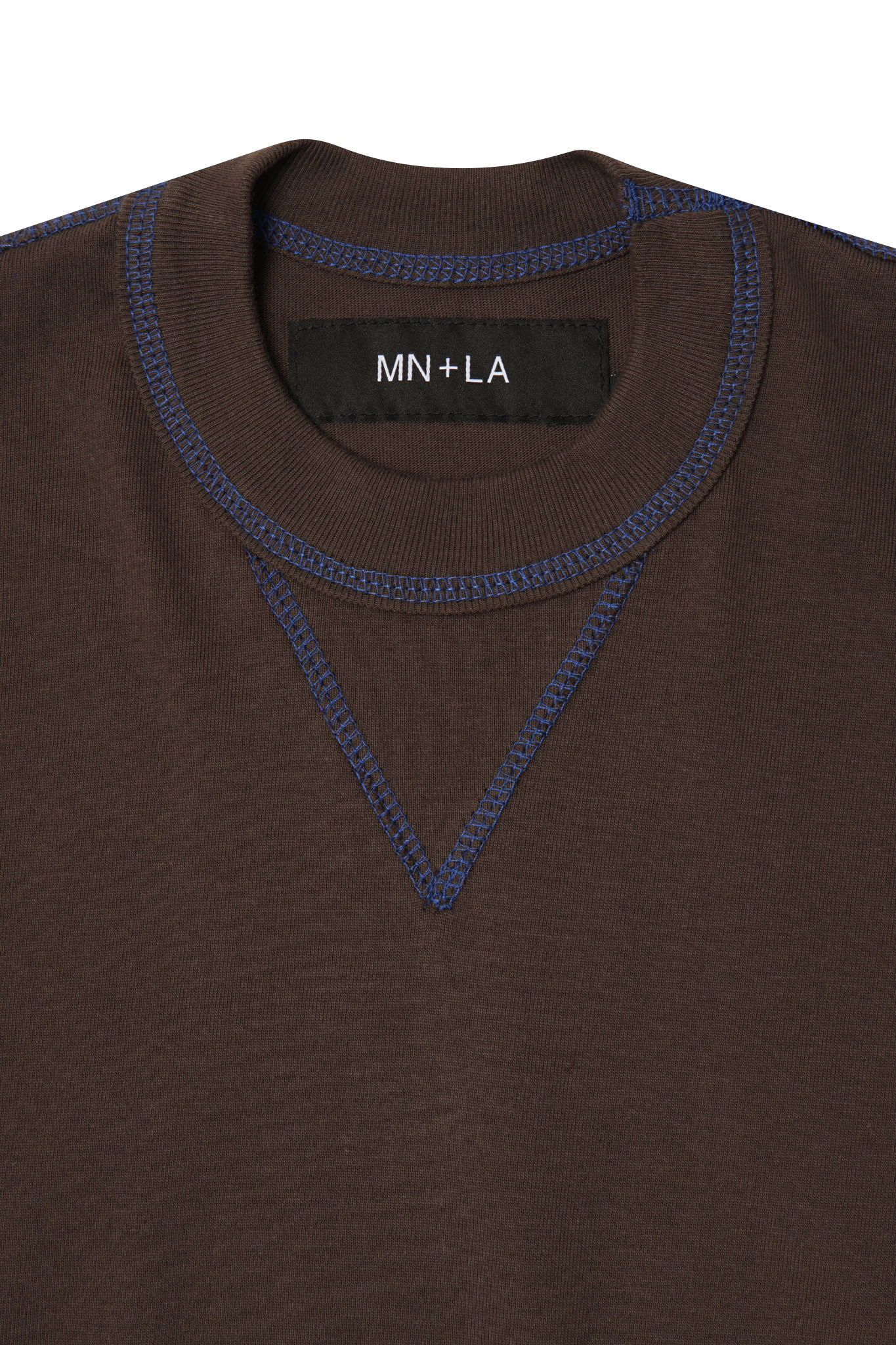 EXO™ MILITIA MOCK NECK TEE WOOD/AZURITE