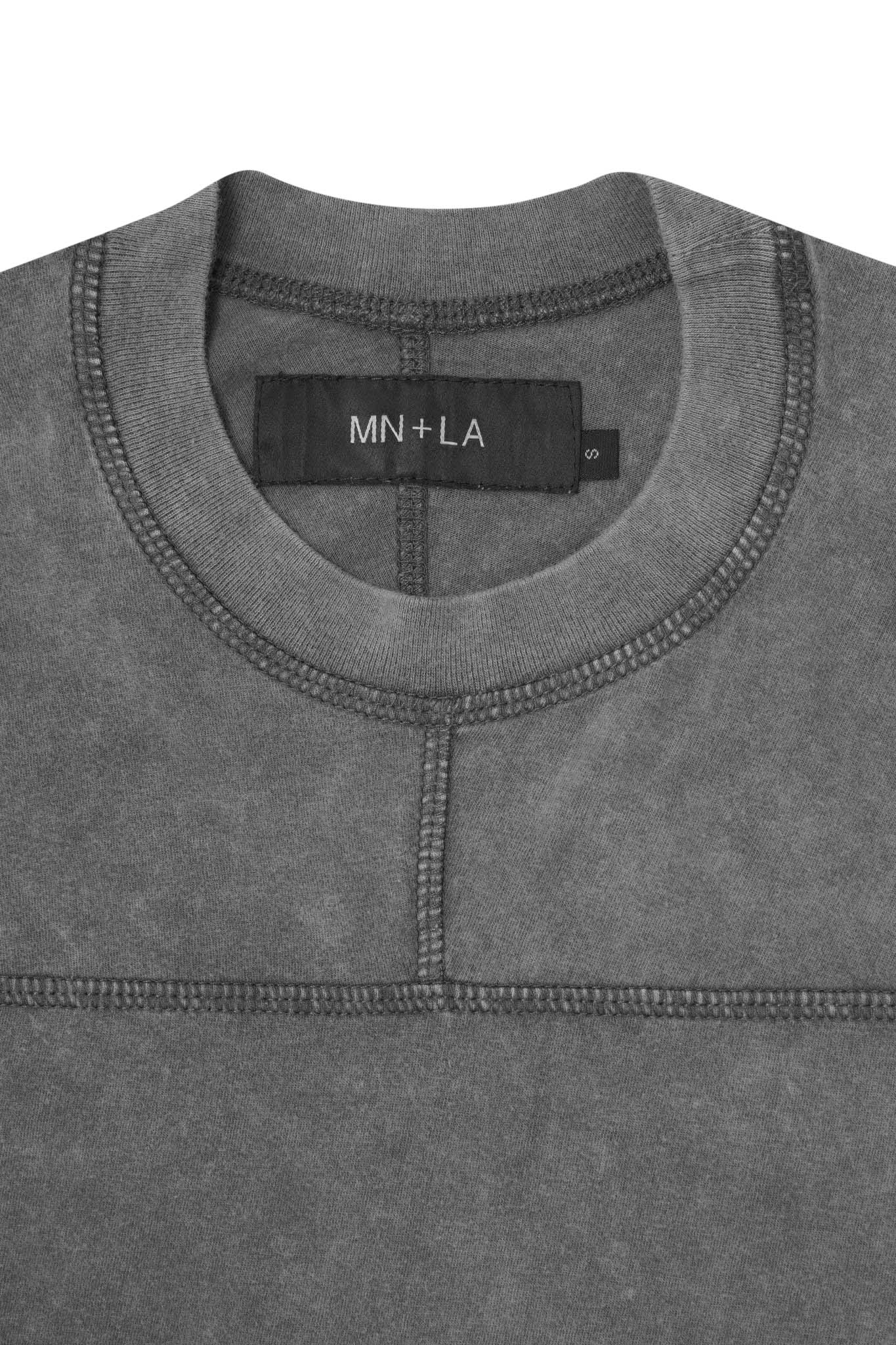 STRIDE TEE IN MOON GREY