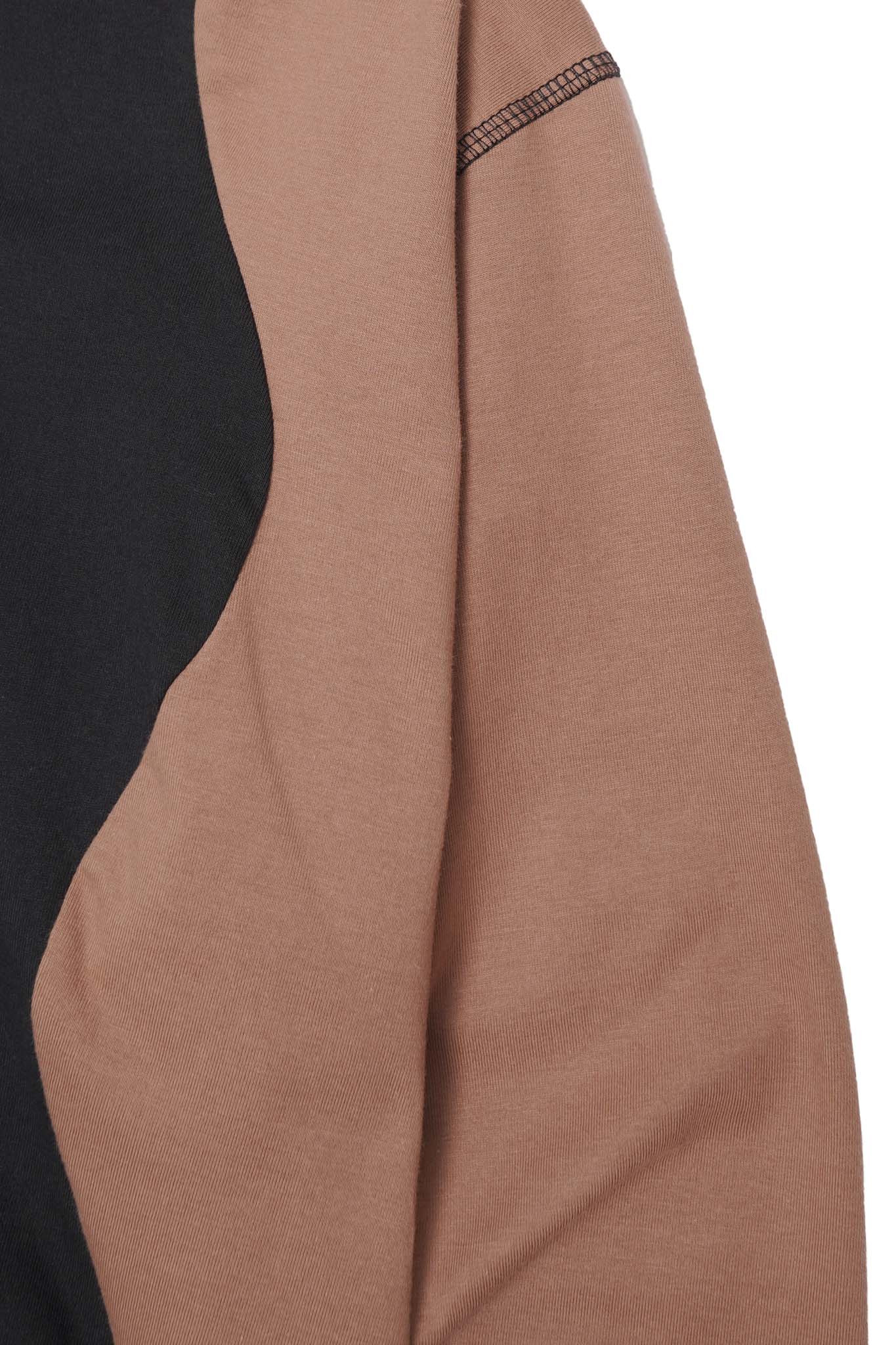 SWERVE CUTOFF SWEATSHIRT IN DEEP SEA