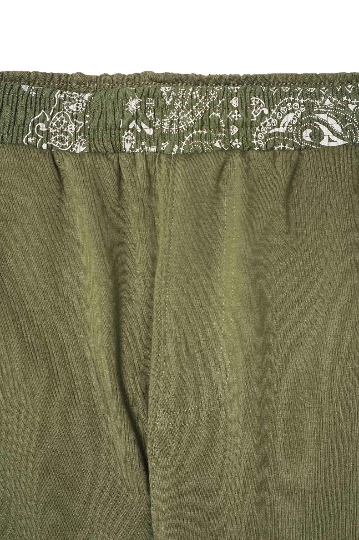 NEEDLEWORK PANTS IN FERN