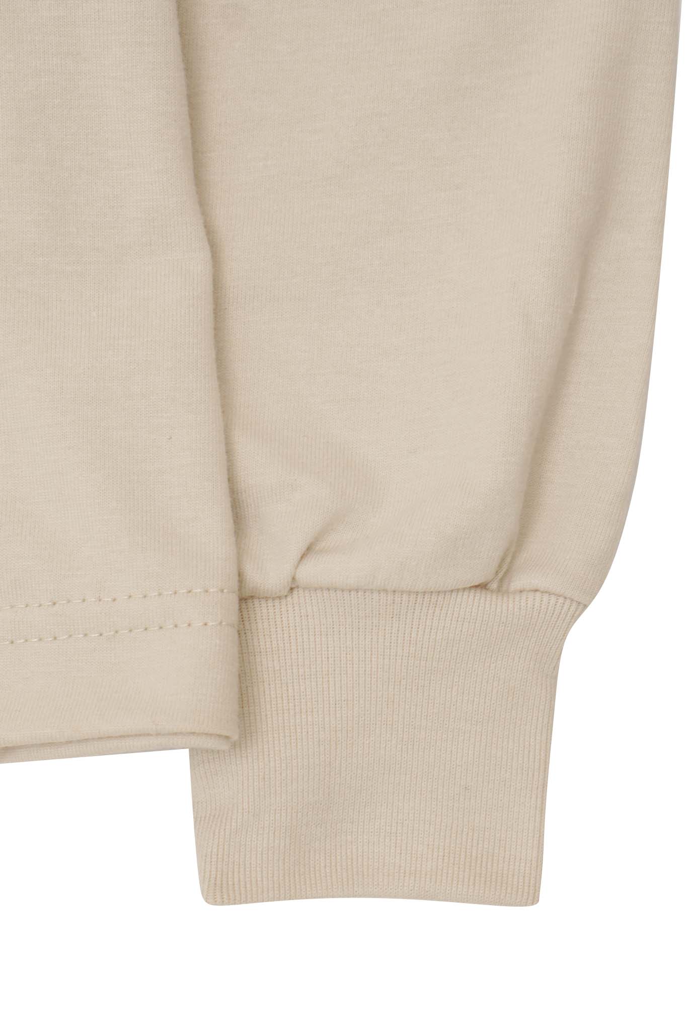 "CRAYONS" LITTLE HUMAN™ LONGSLEEVE TEE IN OAT